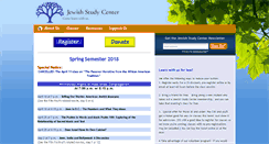 Desktop Screenshot of jewishstudycenter.org